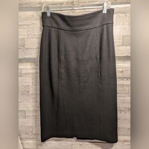 kal Rieman Classic Black Pencil Skirt for Women